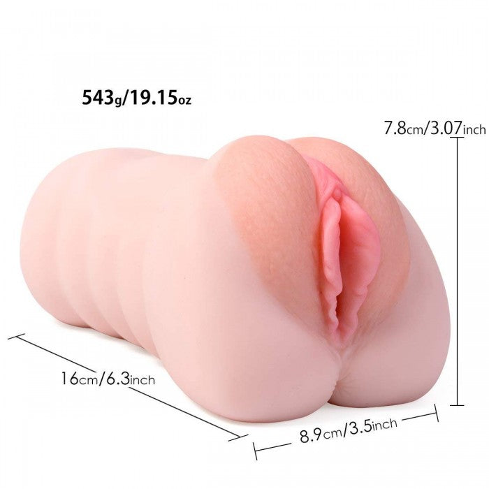 Diana - A Realistic Vagina Pocket Pussy with Built-in Cock Ring