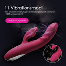(UPC: 737311759678)Vibrator für Klitoris und G-Punkt mit Rabbit Vibratoren 11 Vibrationsmodi, Analvibrator Realistische Dildo Silikon Sexspielzeug für Paare