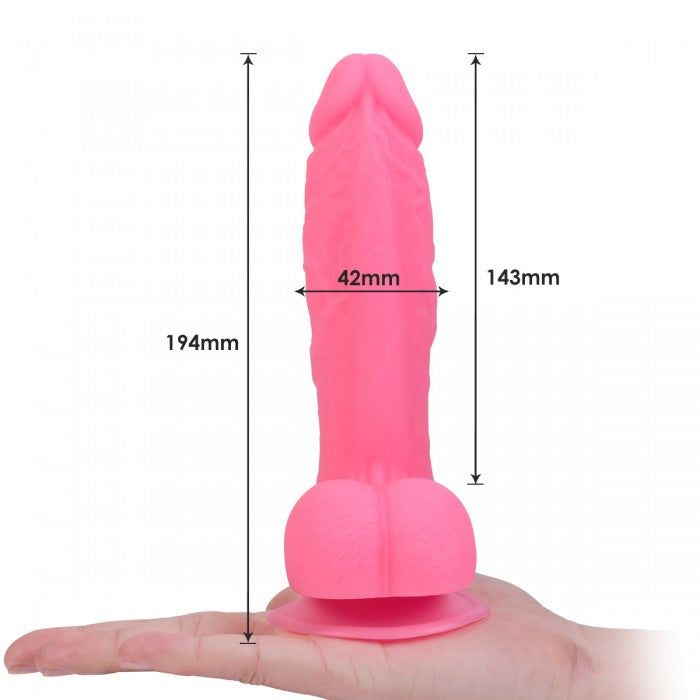 Luminous - A 7.6 inch Liquid Silicone Dildo for g spot stimulation