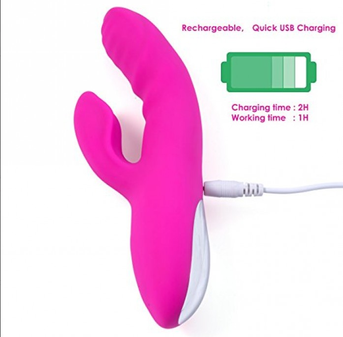 Delia - A Rabbit Vibrator for Woman with heating feature(UPC:793869116257)