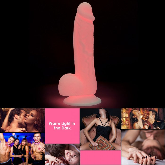 Luminous - A 7.6 inch Liquid Silicone Dildo for g spot stimulation