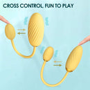 A Zoey - A Double Egg Bullet Vibrator for Women (UPC:722687521684)