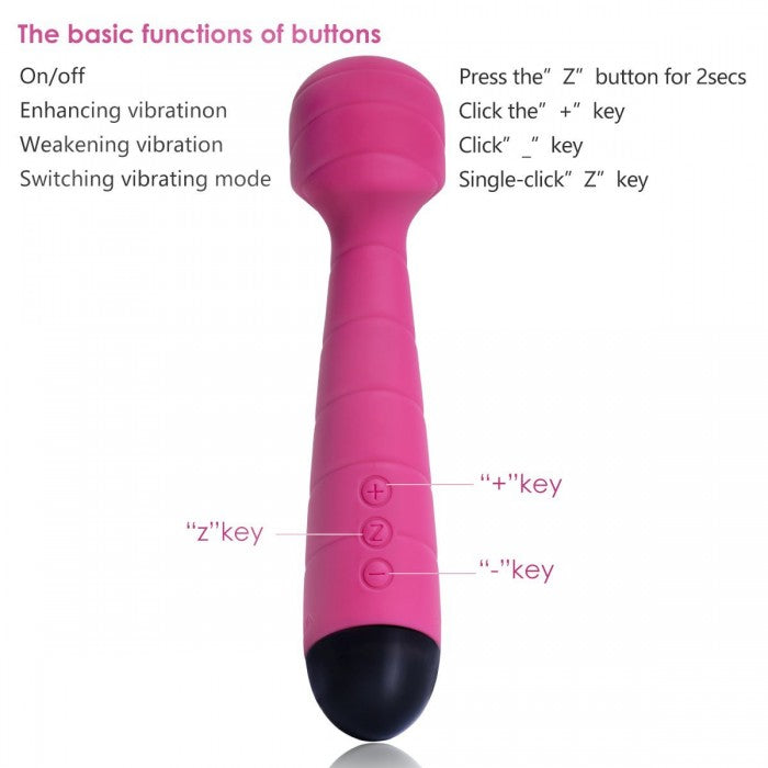 Rita - A wand Vibrator for Woman with Flexible Head