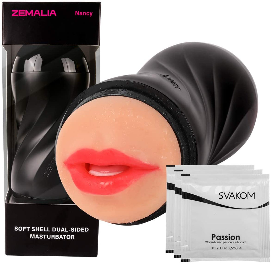 Nancy - A Masturbator with Vacuum for Men Nancy - A Masturbator with Vacuum for Men