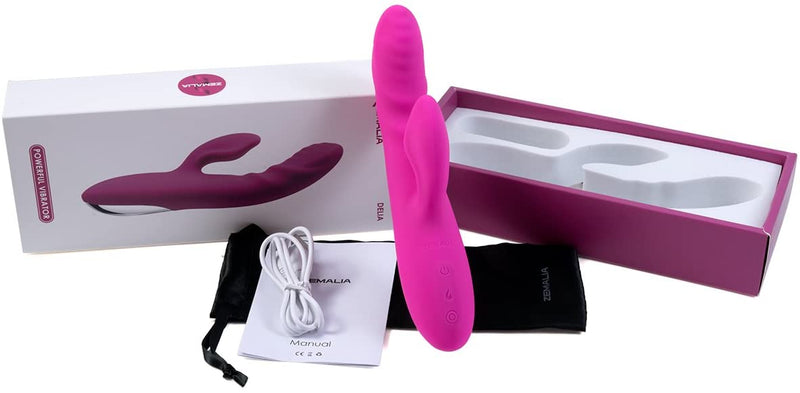 Delia - A Rabbit Vibrator for Woman with heating feature(UPC:793869116257)