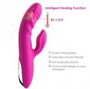 Delia - A Rabbit Vibrator for Woman with heating feature(UPC:793869116257)